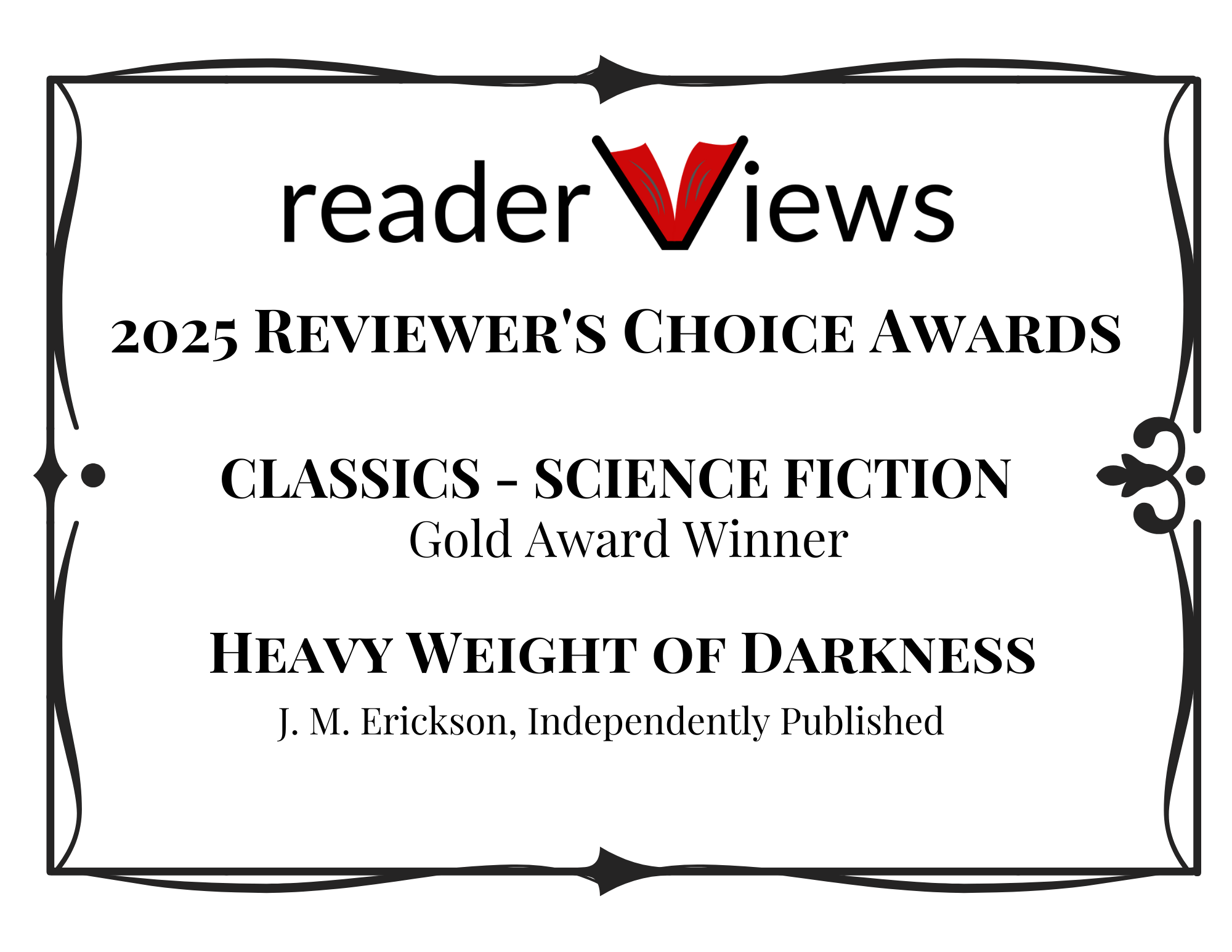 Foreword Reviews INDIEFAB — Gold Award