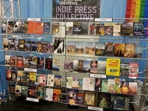 ALA Annual 2015 — Indie Press Collective booth book display shelf
